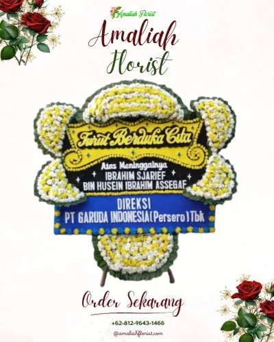 Papan Bunga Duka di Sukataris